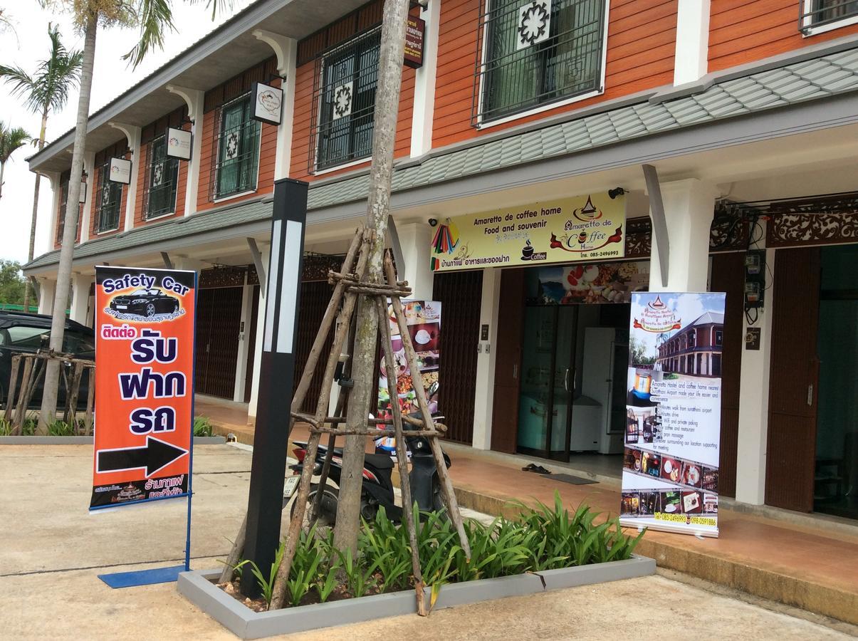 Amaretto Hostel Surat Thani Exterior foto